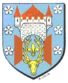 Wappen der Partnerstadt La Ferté-Saint-Aubin © Stadt Rhede
