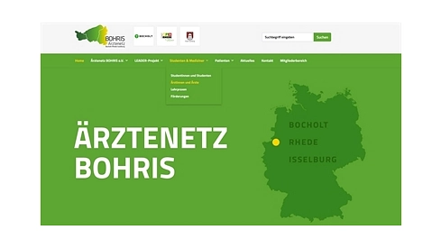 Ärztenetz BOHRIS jetzt mit eigener Homepage © Stadt Rhede