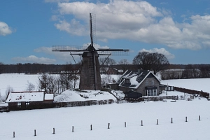 Habers Mühle im Schnee