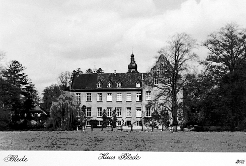 Haus Rhede um 1955 © Stadt Rhede