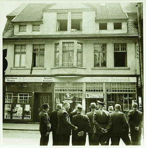 Hohe Straße Brinkhaus_Salemink 1938 © Stadt Rhede
