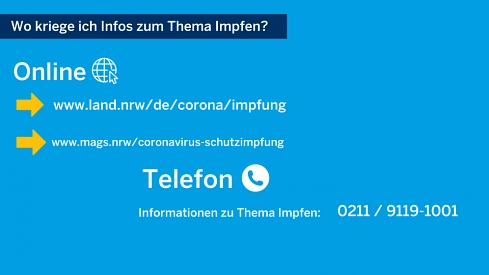 Infos Impfung © Stadt Rhede