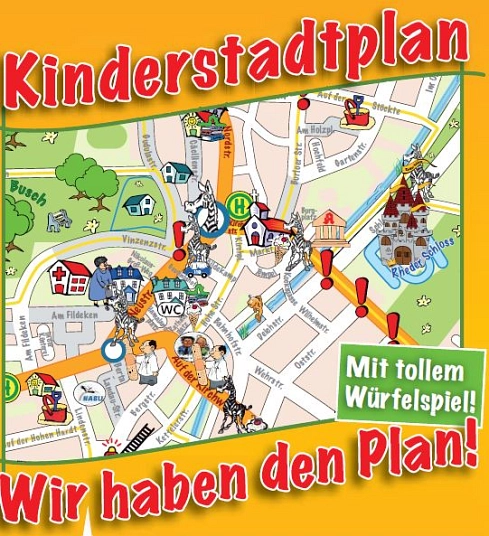 Kinderstadtplan © Stadt Rhede