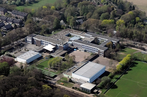 Luftaufnahme Gesamtschule Rhede © Stadt Rhede