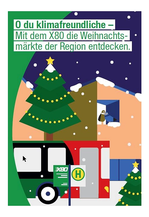 Mit dem X80 die Weihnachtsmärkte der Region entdecken © Stadt Rhede