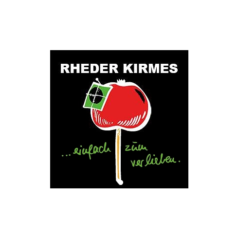 Rheder Kirmes Logo schwarz © Stadt Rhede