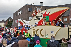 Karnevalszug in Rhede
